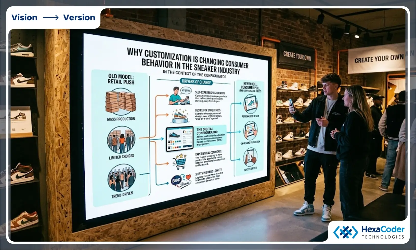 Customization changing consumer behavior in sneaker industry