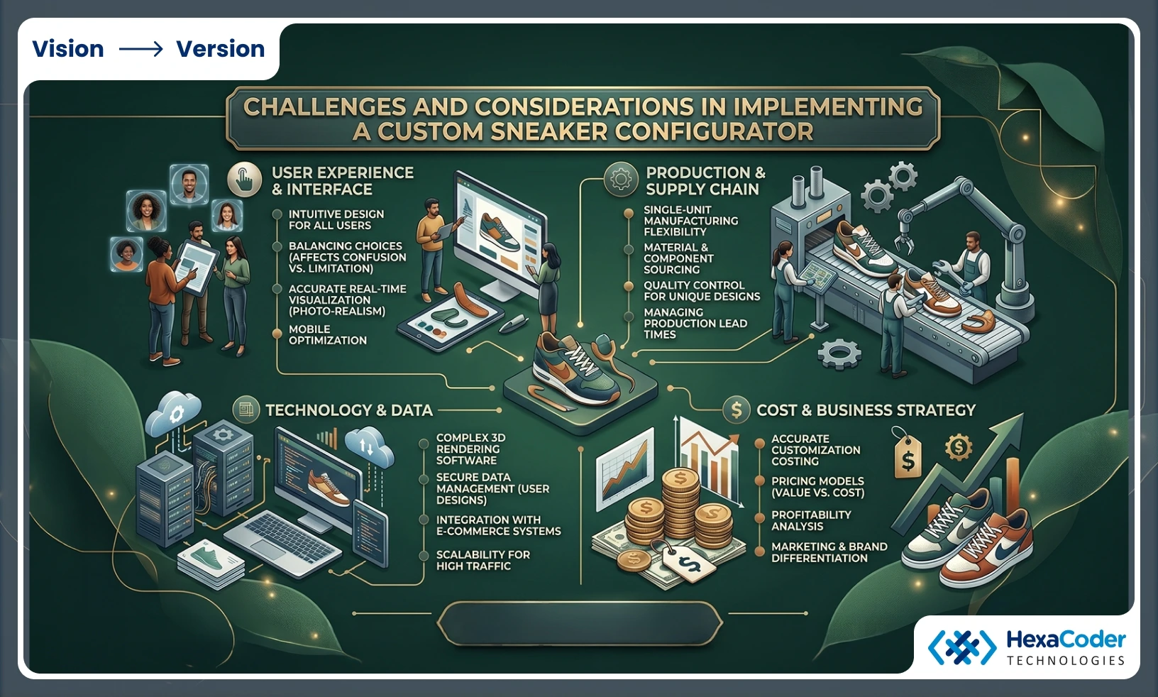Challenges and considerations in implementing customization