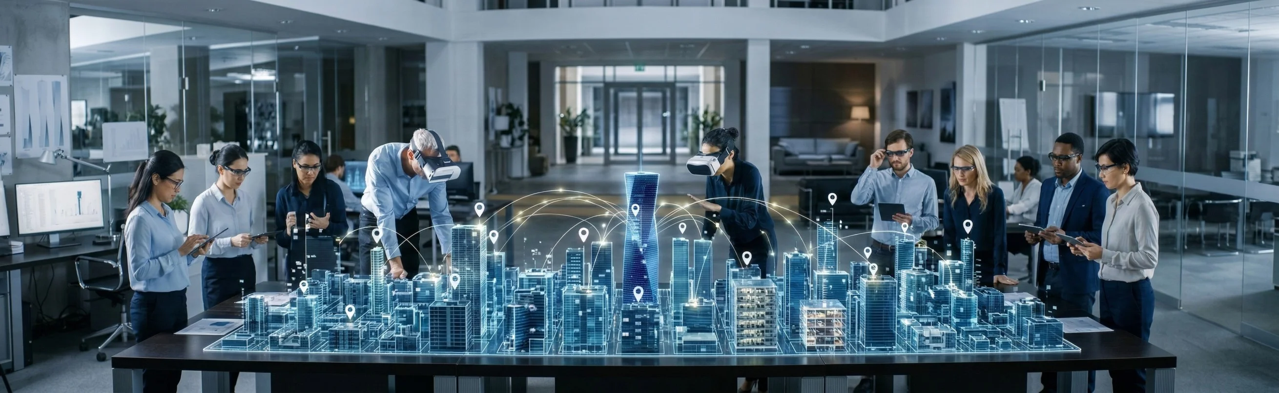 Custom AR VR App Development Banner