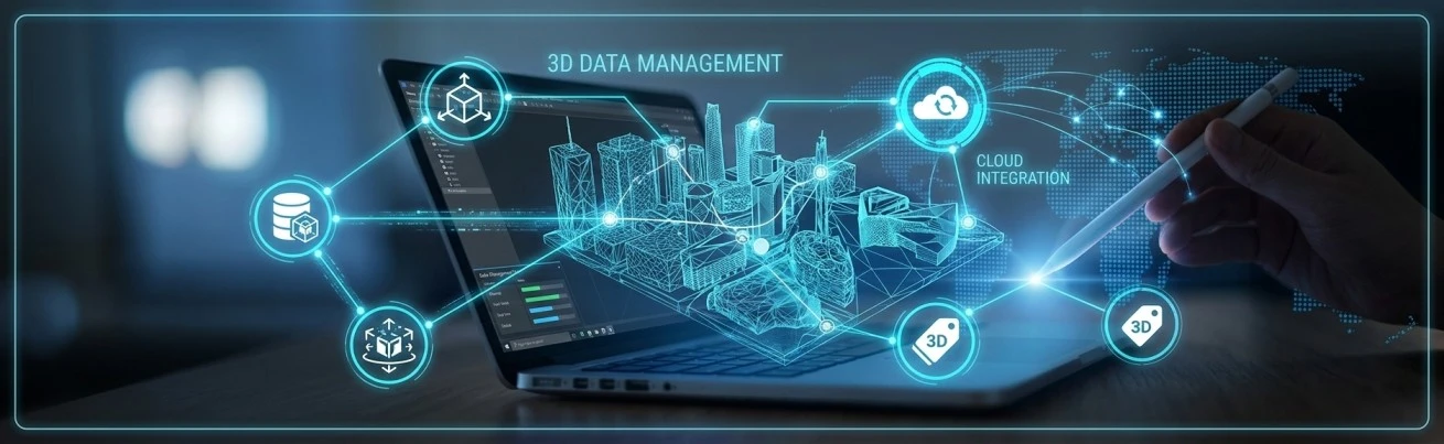 3D Data Management Banner