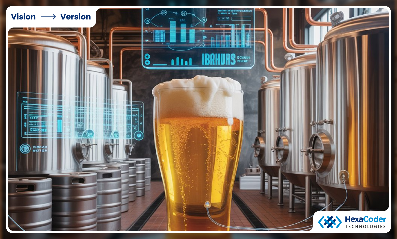 Digital twin solution for beer smart factory
