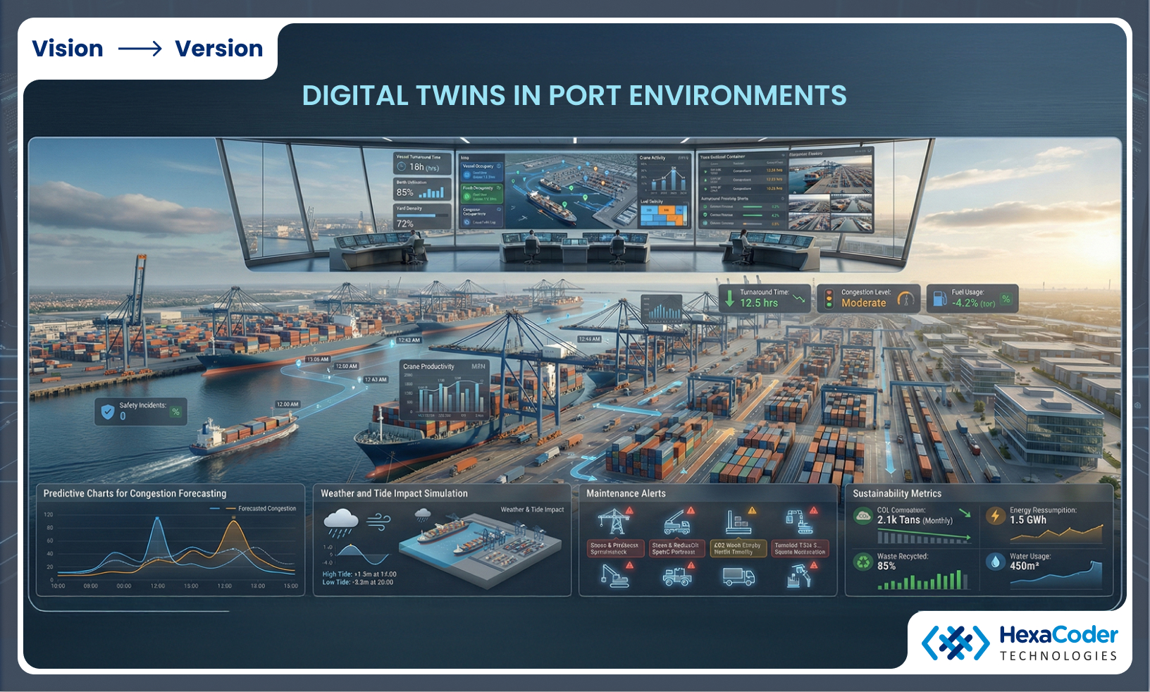 Digital Twins in Port Environments